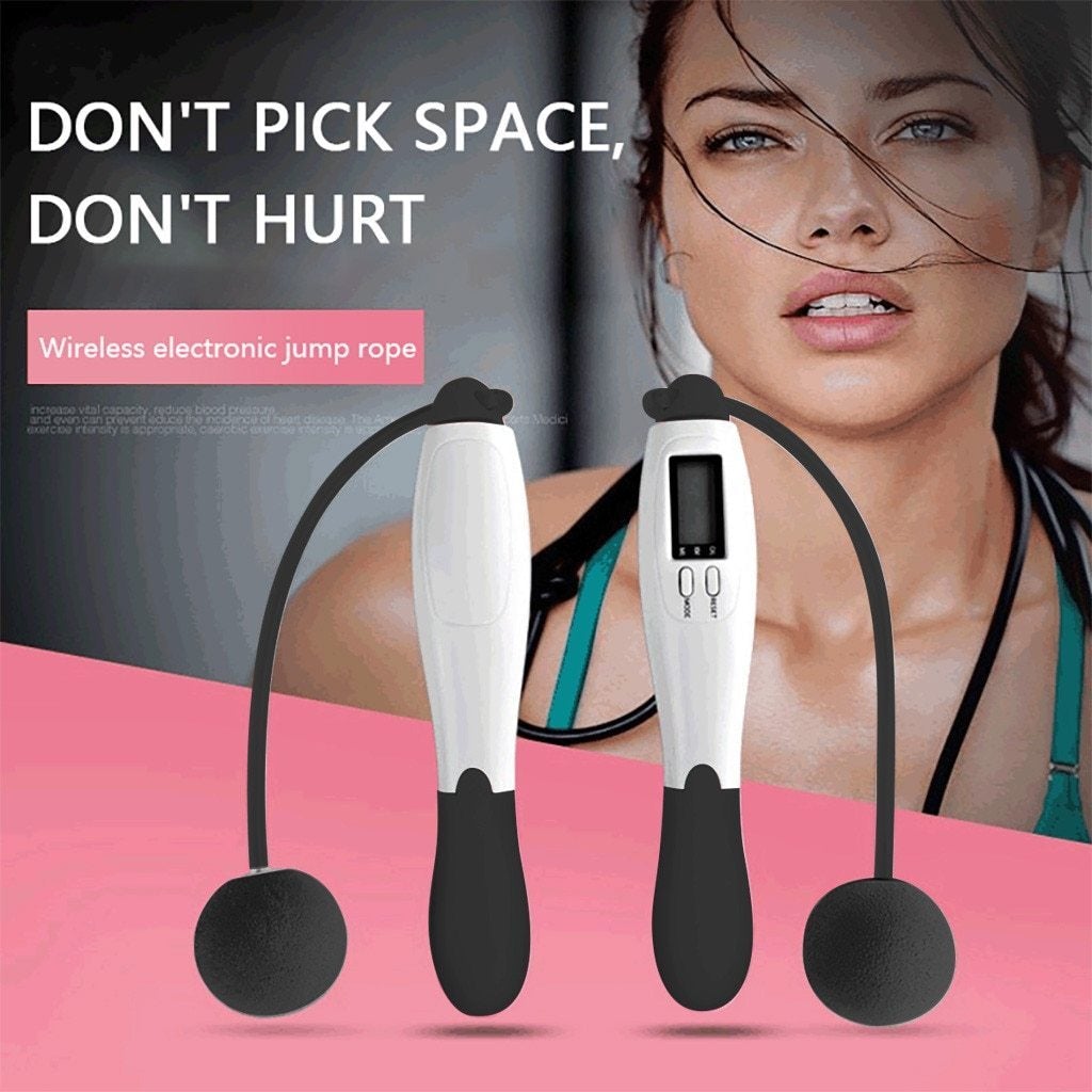 Smart Cordless Jump Rope β Digital Fitness Skipping